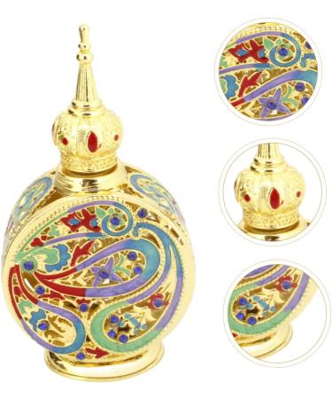 minkissy 1pc Fragrance Bottling Storage Bottle Antique Perfume Bottle Chic Perfume Bottle Bulk Essential Oils Essential Oil Holder Empty Bottle Travel Alloy Glass Bottle Cosmetic - Buy Online on GoSupps.com