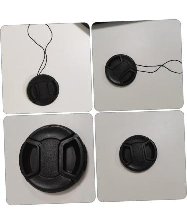 Milisten 4 Pcs Camera Lens Cover Lens Cover Replacement Mm Lens Cover SLR Camera Lenses Shots Camera Front Cap Lens Protective Covers Lens Protector Universal Lens Cap Dust Cover Black 6.7X6.7CM - Buy Online on GoSupps.com