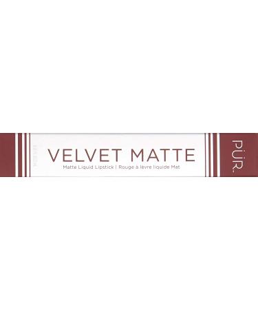P R Beauty Velvet Matte Liquid Lipstick - Long Lasting Cruelty-Free & Vegan Lip Makeup - Dutty Wine (0.07 fl. oz - Buy Online on GoSupps.com
