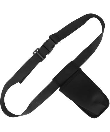 Adjustable Leather Pocket Holster for Massage Bottles - Portable & Stylish Massage Oil Belt for Men - Buy Online on GoSupps.com