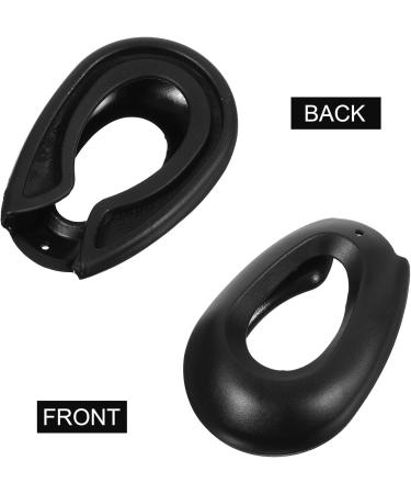 Lurrose 2 Pairs Hair Dye Earmuffs Hair Coloring Ear Covers Salon Ear Muffs Hairdressing Ear Caps Heat Protector for Ears Ear Guard Bathing Accessories Silica Gel Major Hairdressing Tool - Buy Online on GoSupps.com