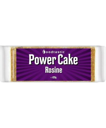  Foodtastic Foodtastic Power Cake Rosine (30 x 120 g) | Delicious and juicy oat bars | Handmade Flapjack energy bars made with oat flakes - Buy Online on GoSupps.com