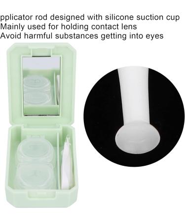 Contact Lens Box Good Sealing Effect Avoid Harmful Substances Getting Into Eyes Contact Lens Holder Box for Work for Travel for Home for Outdoors(Avocado) - Buy Online on GoSupps.com