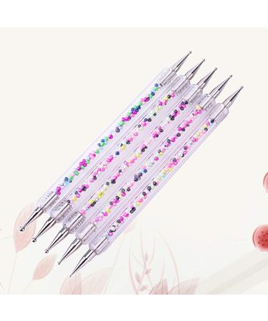 5ST Nail Kits: Gemstone & Pearl Tip Pens for Manicure Accessories | Rhinestone Packer & Grain Pencil - Buy Online on GoSupps.com