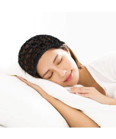 Lurrose 4x Mains Hair Network - Versatile Knitting & Crocheting Hose Cap for Long Hair | Black Hair Accessories for Women & Girls | 20x14cm - Buy Online on GoSupps.com