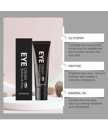  JASUBAI Set of 6 eye contour creams with peptides for under-eye bags reduces wrinkles and fine lines anti-aging for women - Buy Online on GoSupps.com