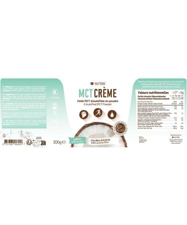 Powder MCT C8 C10 nature (Acacia Fibers) | For Ketosis Keto Paleo Intermittent Fasting - Buy Online on GoSupps.com