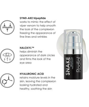 Rodial Serum O2 Mini 5 ml - S rum Haute Performance Effet Flou Att nuant Rides Formule Hydra-Gel Rafra chissante Syn-ake Tripeptide Effet Raffermissant et Lissant Acide Hyaluronique - Buy Online on GoSupps.com