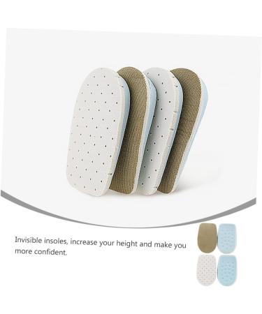 NOLITOY Height Increasing Insoles - 6 Pairs Invisible Shoe Pads for Men & Women Elevator Running Shoes Comfortable Back Pad Damping - Buy Online on GoSupps.com