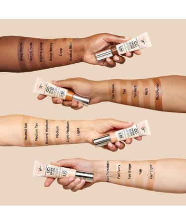 IT Cosmetics Your Skin But Better CC+ and Nude Glow Lightweight Medium Coverage Foundation and Glow Serum - Buy Online on GoSupps.com