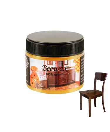 Beeswax Furniture Polish 80g Multipurpose Furniture Restore Conditioner | Home Furniture Protection Beeswax for Cabinets Chairs Wardrobes Tables Rowces