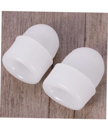 8 Pairs Silicone Gel Toe Protectors & Separators for Blisters, Bunions, and Straightening - White Headgear Orthopedic Design - Buy Online on GoSupps.com