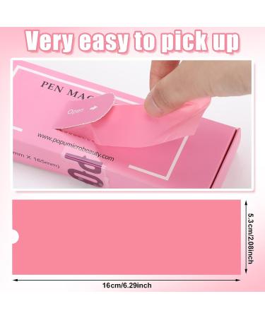 400 Pcs Clear Disposable Pen Covers for PMU Machine Microblading - Dustproof Protection Sleeves in Pink & Blue (2 Boxes) - Buy Online on GoSupps.com