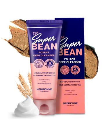 Rice Super Bean Potent Face Wash.Exfoliating Face Wash For Cleanser That Koreans Use Cleanser Face Wash