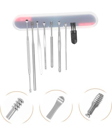 FOMIYES 5 Sets Ear Spoon Kit - Stainless Steel Ear Wax Removal Tools Ear Cleaning Props & Picks for Home Use | International Shipping Available - Buy Online on GoSupps.com