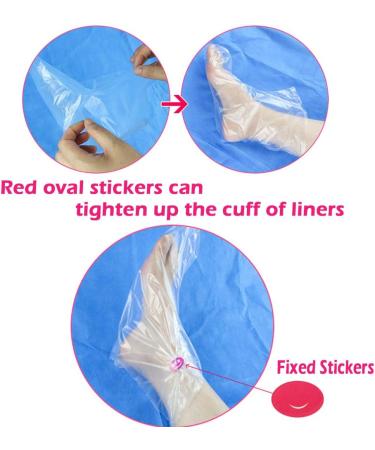 200 Pcs Paraffin Wax Bath Liners for Hands & Feet - Disposable Therapy Bags for Hot Spa Wax Treatment - Foot Covers and Gloves - Buy Online on GoSupps.com