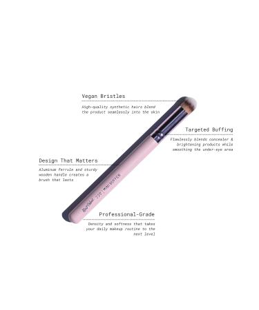 Half Caked Makeup Brush | Professional-Grade Vegan & Cruelty-Free Concealer Brush | Ultra-Soft Finish - Buy Online on GoSupps.com