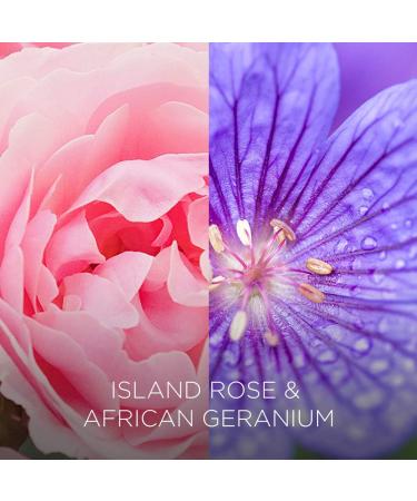 Botanica by AirWick Island Rose & African Geranium Wax Candle | Up to 40 Hours Burn Time | Naturally Derived | 1 Count - Buy Online on GoSupps.com