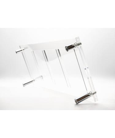 Trading Card Display Stand - 4 Slot Clear Acrylic Holder with UV Protection - Buy Online on GoSupps.com