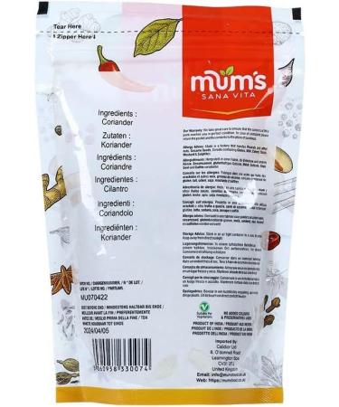 Mum's Premium Ground Coriander Powder - 150g | Cilantro Powder for Authentic Flavor - Buy Online on GoSupps.com