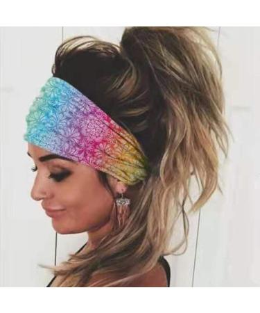 Buy Tinadeer Women's Sport Headband - Sweat Absorbent Yoga Elastic Turban & Headscarf (Red 25cm) - Perfect for Workouts & Fitness - Buy Online on GoSupps.com