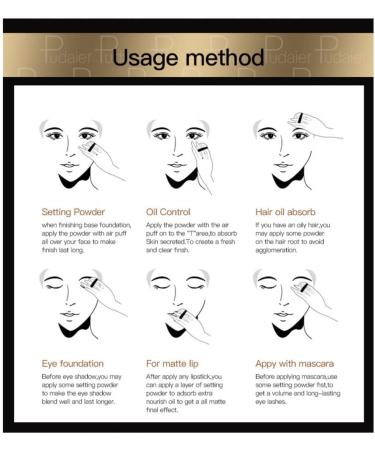 Makeup Setting Powder Face Concealer Oil Control Matte Mineral Contour 03 face concealer 03# Soleil - Buy Online on GoSupps.com