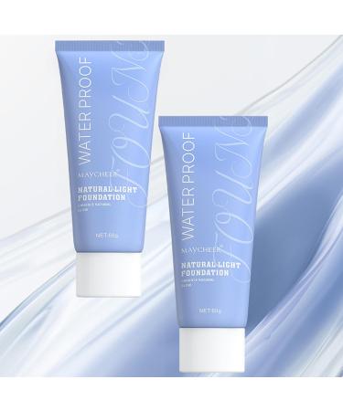 Flawless Hydrating Foundation Natural Clear Liquid Foundation and Concealer for Face Full Coverage Long Lasting Waterproof Tinted Moisturizer BB Cream Natural Beige 2.2 fl. oz - Buy Online on GoSupps.com