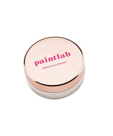 PaintLab Brow Gel Clear Soap  Eyebrow Shaping Styling Glue  Instant Freeze Brow Setting Wax - Compact Makeup Kit