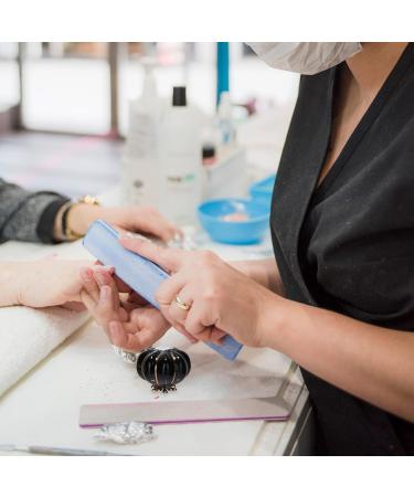 7 Sets Nail Holder Salon De Pro Professional Manicure Set Nail Art Display Stand Home Use Nail Tool Nail Practice Stand Nail Display Stand Metal Holder Pedicure Tip Stand Ceramics - Buy Online on GoSupps.com