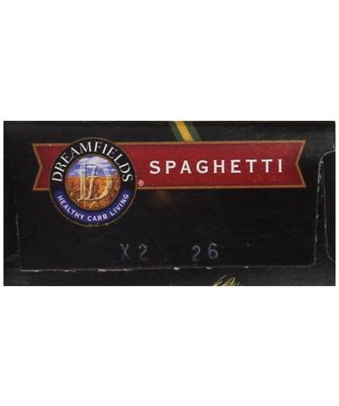 Dreamfields Spaghetti 13.25 oz - Delicious Low Carb Pasta for Healthy Meals - Buy Online on GoSupps.com