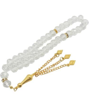 KUAIYIJU Tasbih Prayer Rosary Bead Bracelet - Stylish Islamic Jewelry with Decorative Tassels | Perfect Party Gift - Buy Online on GoSupps.com