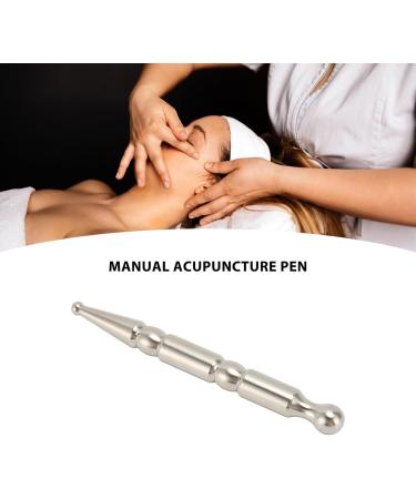 Portable Manual Acupuncture Pen for Trigger Point Massage - Ergonomic Design Stainless Steel Compact & Versatile - Buy Online on GoSupps.com
