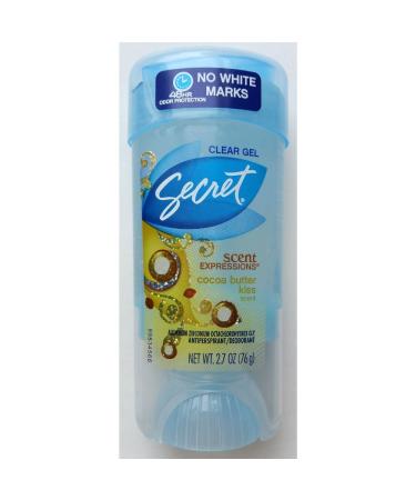 Secret 48 Hour Clear Gel Deodorant Cocoa Butter 2.6 oz