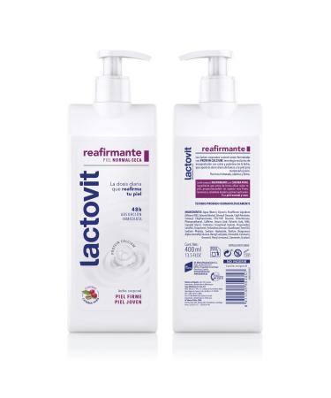 Lactovit Firming Body Milk 400ml - Protein Calcium & Caffeine for Normal Skin | International Shipping - Buy Online on GoSupps.com