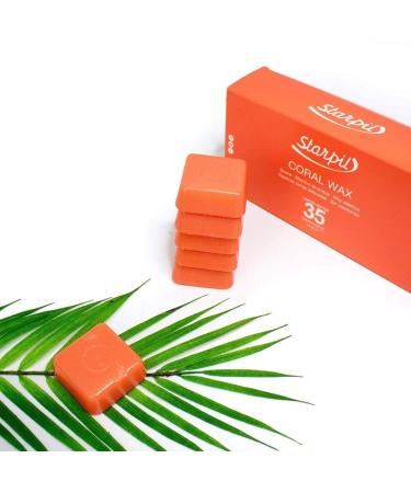 Buy Starpil Filmwax Coral 1kg Blocks - Premium Wax for Smooth Skin | International Shipping Available - Buy Online on GoSupps.com