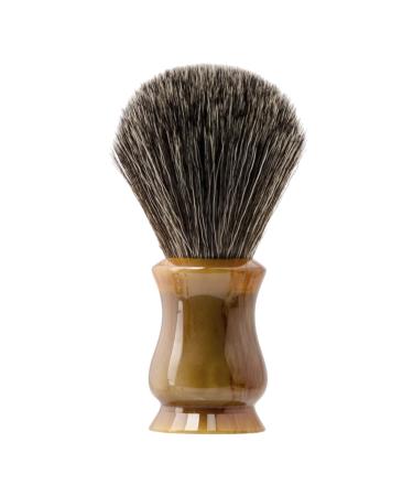 Harilla razor brush beard-razor luxurious handmade care personal shave shaving cream brush brush with resin grip for the brown