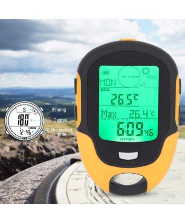 Vgeby Auto-Altitude Barometer | Multifunctional Knife Barometer Hygrometer & Compass for Outdoor Fishing Supplies - Buy Online on GoSupps.com