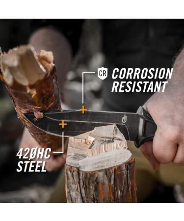 GERBER StrongArm Fixed Blade Knife - Coyote Brown | Fine Edge - Buy Online on GoSupps.com