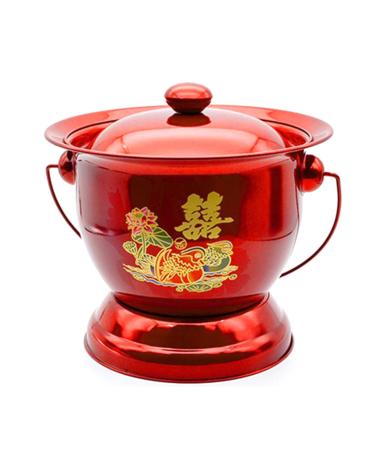 Bedpan with Lid Adult Baby Potty Large Capacity Portable Toilet for Camping High Angle Pregnant Woman Camping Toilet