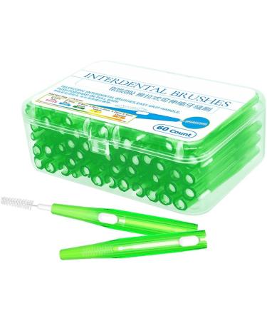 60-Piece Hygiene Push-Pull Interdental Brush Set for Adults - Travel-Friendly Toothpicks & Dental Floss for Healthy Gums - Buy Online on GoSupps.com