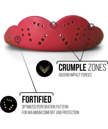 YUMIN Sports Mouth Guard - Adult Tooth Protector for Rugby Boxing & Karate | White - Buy Online on GoSupps.com