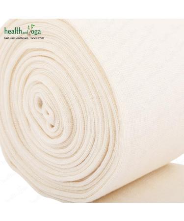 LayerGuard Cotton Stockinette Sleeve Roll - 4 Inch Width | Stretchable Raw Cotton | Sweat Absorbent Tubular Bandage for Comfortable Under/Over Cast Wear | Prevents Residue Build Up - Buy Online on GoSupps.com