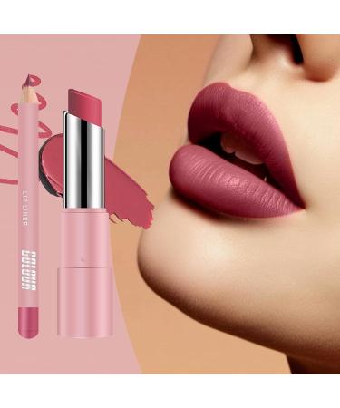 Lip Balm Nourishing Lipstick - Non-Sticky Nourishing Matte Balm for Chapped Lips (Women) - Buy Online on GoSupps.com