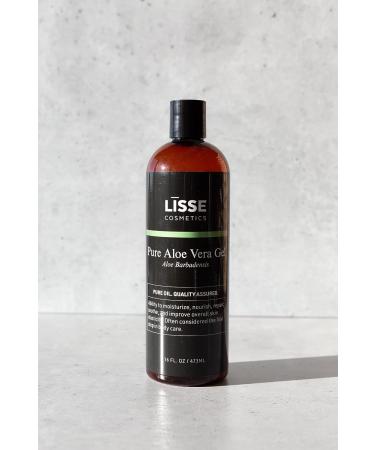 Lisse 100% Pure Aloe Vera Gel 16oz - Premium Grade, Batch Tested for Quality Assurance - Buy Online on GoSupps.com