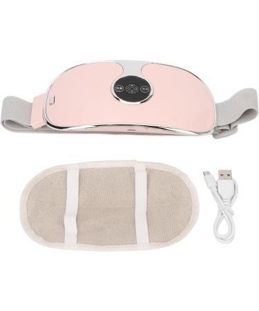 Shop Pink Electrical Heating Massage Device for Women - Adjustable Temp & Vibration for Abdomen & Lumbar Relief - Buy Online on GoSupps.com