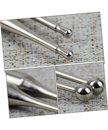 Professional 5-Piece Stainless Steel Ear Cleaner & Massage Tool Set - Inoxlm Reflex Zone & Acupuncture Stick | Teousstock - Buy Online on GoSupps.com