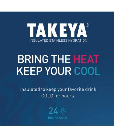 Takeya Pickleball Insulated Water Bottle 32oz with Straw Lid - Backspin Pink - Buy Online on GoSupps.com