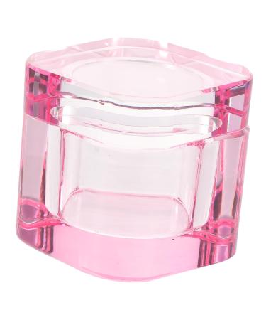 FRCOLOR Nail Art Brush Cup Equipment Manicure Crystal Glass
