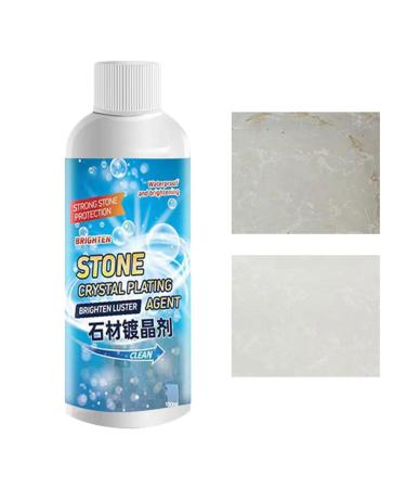 Stone Stain Remover Cleaner Marble Crystal Nano Plating Stone Agent - Marble Cleaner for Stone Granite Marble Slate Limestone Ceramics