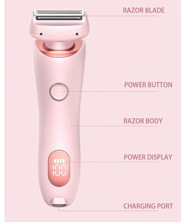 Generic Dusk Razor for Women Silk Glide Pro Shaver Electric Razor for Women Waterproof Shaver for Women (Pink) - Buy Online on GoSupps.com